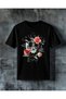 Oriental King Tiger Gul Printed Oversize T-Shirt