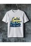 Catch the Wave Vintage Car Printed Oversize T-Shirt