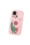 Redmi 10C Compatible Shock-Absorbing Camera Protected Pink Silicone Case - 3
