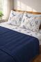 Balım Double Cotton Pique Set Navy Blue - 2