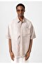 Washable short sleeve oversize shirt - 2