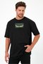 Unisex Oversize Embroidered Hunter X Hunter Meruem Anime Design 100% Cotton T-Shirt - 3