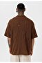 Oversize Perforated Knitwear Shirt - 6