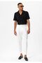 Apaş collar knitted patterned men's shirt - 6