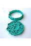 Christmas-Winter Garland Cookie Mold and Stamp Set, New Year's Door Decoration Shaper, Candy Dough... - 4