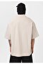 Striped short sleeve oversize shirt - 5
