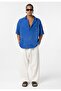 Washed Oversize Shirt - 4