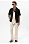 Textured crochet men's shirt - 3