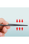 2pcs/lot Anti-static Precision Tweezers Set Pointed Curved Stainless Steel Tweezer Electronics Re... - 3