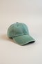 Cotton Vintage Model Washed Cap Adjustable Green Hat Unisex Model - 3