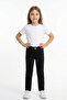 Unisex Children's Black Pants - Adjustable Elastic Waist (Ages 5-12) - 7