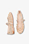 Noyes Women's Ballerinas with Accessories - Beige - 4