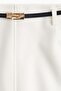 Belted pencil skirt - 5