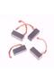 Power Tool Carbon Brushes set of 4, DIY Accessories for Electric Motor, Size 8x8x19mm - 4