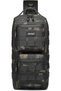 9661 Waterproof Sling Bag for Men, 9L Anti-Theft Crossbody Travel Daypack, Camo