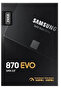 250 جيجابايت 870 Evo Mz-77e250bw 560-530 ميجابايت/ثانية Ssd Sata-3 القرص - 6