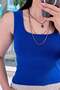 قميص داخلي قصير بياقة مربعة 6y158 - 3