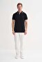 Men's T-Shirt 46140 Black-White - 3