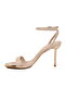 Beige Light Thin Heeled Women's Evening Dress Shoes 608402 Z - 4