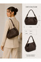 Women's Drawstring Detailed Faux Leather Handbag