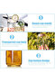 Silk Route - Eco-Friendly Glass Cans with Bamboo Lids, 500ml Drinking Cups for Water, Juice & Mixed - 4