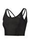 Women Studio Ultrabare Strappy Training Crop Top - Black
