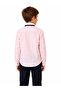 Polo Collar Bow Tie Long Sleeve Shirt for Boys - 2