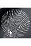 I Love You in 100 Languages Projection Crescent Silver Color Steel Necklace - 3
