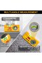 2-in-1 Laser Spirit Level, Mini Torpedo Level with LED Light, Rotatable Magnetic Pocket Leveler - 2