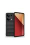 حافظة هاتف Xiaomi Redmi Note 13 Pro 4g من السيليكون الأفضل - أسود