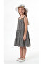 Hat and Bowknot Gingham Girl's Dress - 2