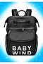 Large Volume Multi-Compartment Functional Super Luxury Baby Wind Baby Care Bag
