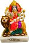 Divine Design Sherawali Mata on Lion – A Divine Embodiment of Shakti, Courage, and Protection -18cm height