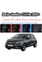 Dacia-Sandero-Extrim (2020 and Later) Compatible Colorful Edge-Silicone Heel Pad Velur Carpet Mat (5 Pieces) - 4