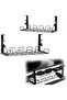 Silk Route - Under Desk Cable Management Tray, No Drill Cable Metal Rack Wire Organizer, Cable Storage Basket