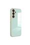 Samsung Galaxy S25 Plus Case Volet Silicone - Light Green