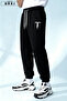 Unisex Oversize Trust Issue Printed T-Shirt Jogger Sweatpants Set – Streetwear Premium - 5