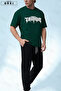 Unisex Oversize Trust Issue Printed T-Shirt Jogger Sweatpants Set – Streetwear Premium