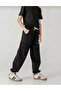 Black Stoned Pocket Paça Brit Girls' Sweatpants with Elastic Stoppers 6168-3 - 3