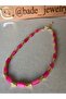 Vip Gold&Pink Stylish Anti-Tarnish Necklace 45+5 cm - 2