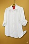 Plus Size Women's Work Shirt in Poly Linen - 4