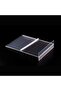 6x Table Display Sign Holder for A4, Vertical T-stand Display, Clear Acrylic, Double-sided Display Stand, Advertising Display, Transparent - 5