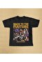 Back to Future Printed Unisex Oversize T-Shirt