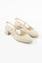 Vaghessa Moriva Women's Shoes Thick Heel Elastic - 4