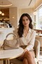 Women's Mink Chain Detailed Hand and Shoulder Bag Modern Design Daily Use Bag - 3