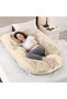 ® Pregnancy Pillows for Sleeping, G Shaped Full Body Maternity Pillow 57 inch with Removable Velvet Cover - 3