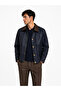 Men's Velvet Collar Waxed Jacket