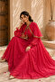 Ruby Red Grace Cape Maxi Dress - 6