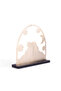 Table Decor with Wooden Base from Amara