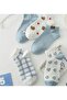 5 Pairs of Women's Cute Cartoon Booties Socks Set - 4